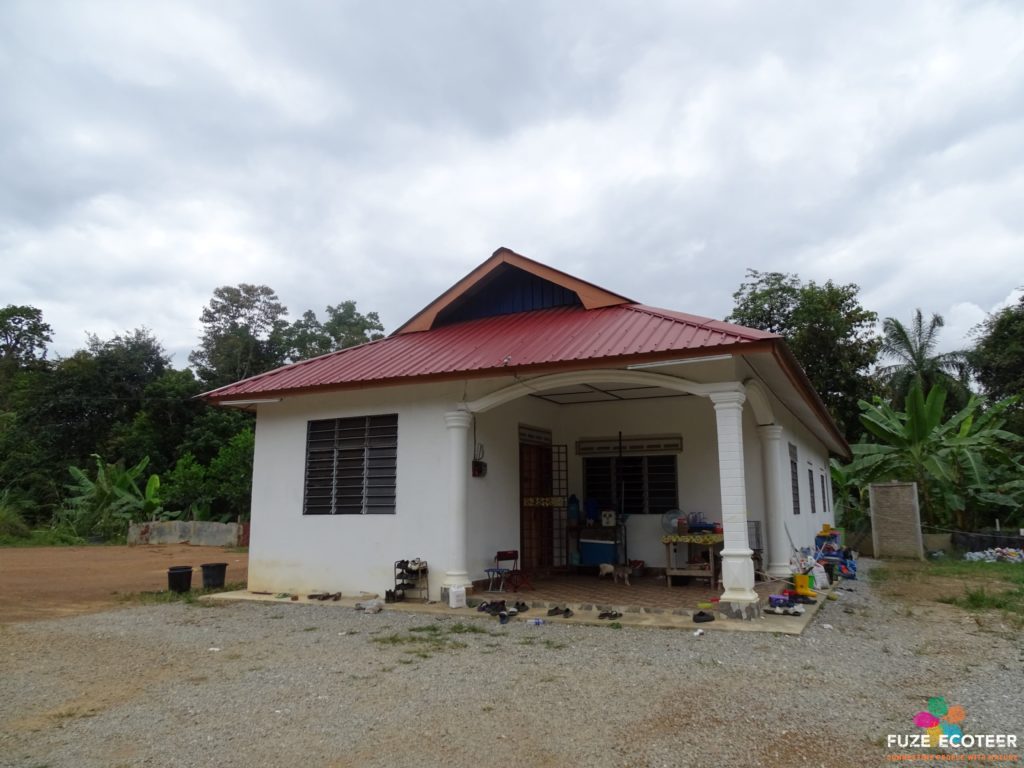 conservation project house in rural Malaysia