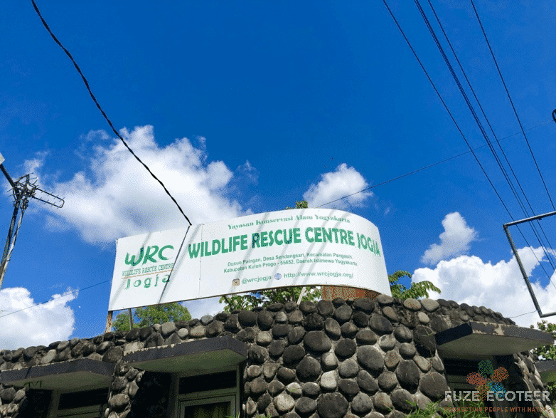 Entrance to Wildlife Rescue Centre, Jogja