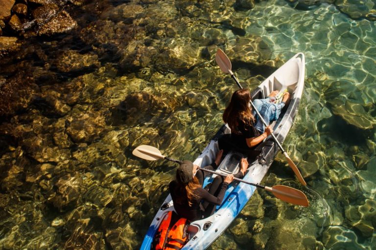 Kayaking to conserve