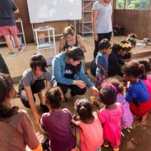 community service school trip in belum with fuze ecoteer