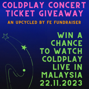 Win COLDPLAY tickets and support our recycling project!