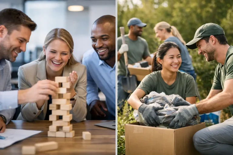 Team Building vs Corporate Volunteering