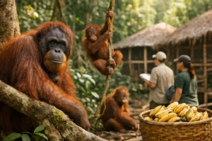 Orangutan Volunteering Opportunities Asia