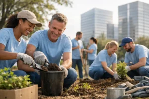 How Corporate Volunteering Boosts Engagement